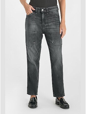 Jeans 400/60 girlfriend loose large 7/8ème 'Le Temps Des Cerises'