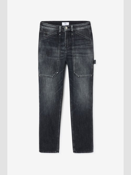 Jeans 400/60 girlfriend loose large 7/8ème 'Le Temps Des Cerises' - Kiabi