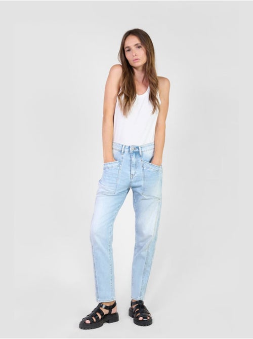 Jeans 400/60 girlfriend loose large 'Le Temps Des Cerises' - Kiabi Jeans 400/60 girlfriend loose large 'Le Temps Des Cerises' - Kiabi