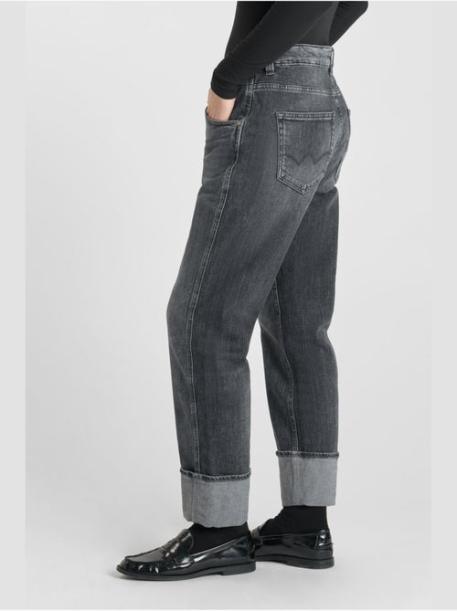 Jeans 400/60 girlfriend loose large 'Le Temps Des Cerises' - Kiabi