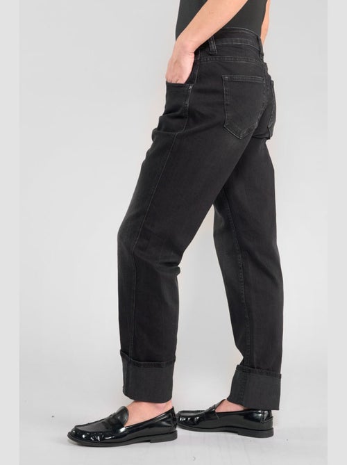 Jeans 400/60 girlfriend taille haute loose large 'Le Temps Des Cerises' - Kiabi