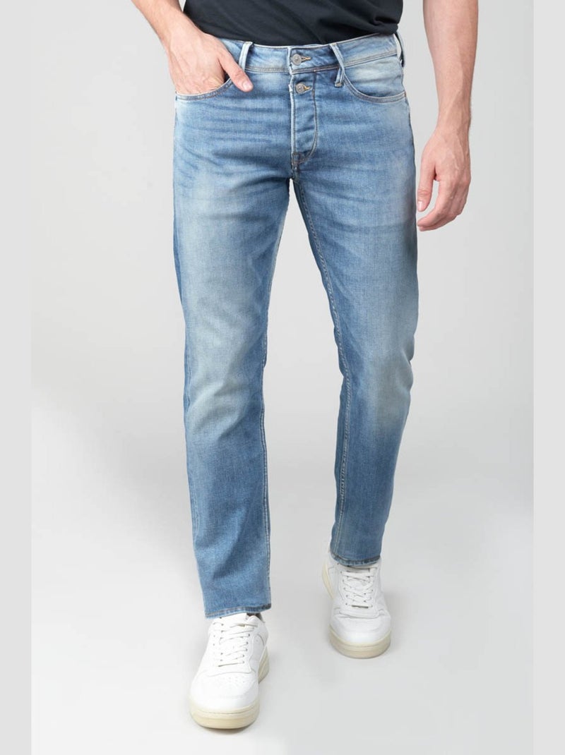 Jeans 600/17 ajusté 'Le Temps Des Cerises' Bleu - Kiabi