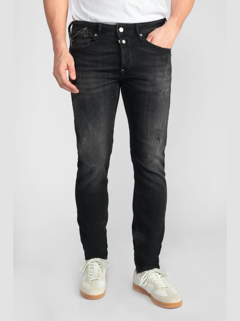 Jeans 600/17 ajusté 'Le Temps Des Cerises' Noir - Kiabi