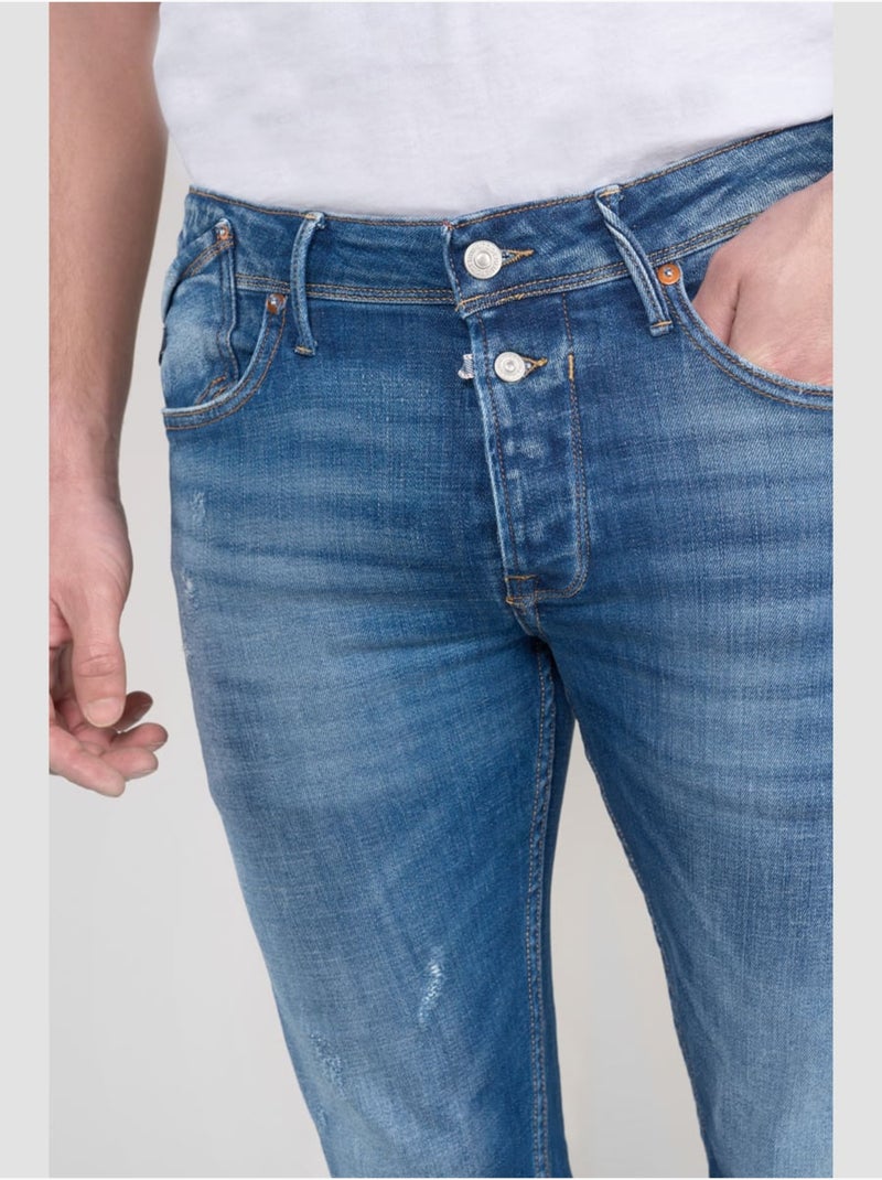Jeans 600/17 slim 'Le Temps Des Cerises' Bleu - Kiabi