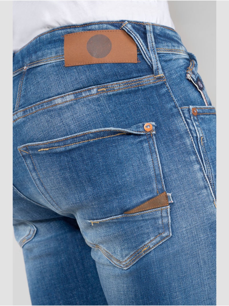 Jeans 600/17 slim 'Le Temps Des Cerises' Bleu - Kiabi