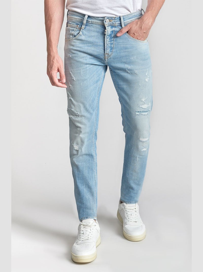 Jeans 700/11 stretch ajusté 'Le Temps Des Cerises' Bleu - Kiabi