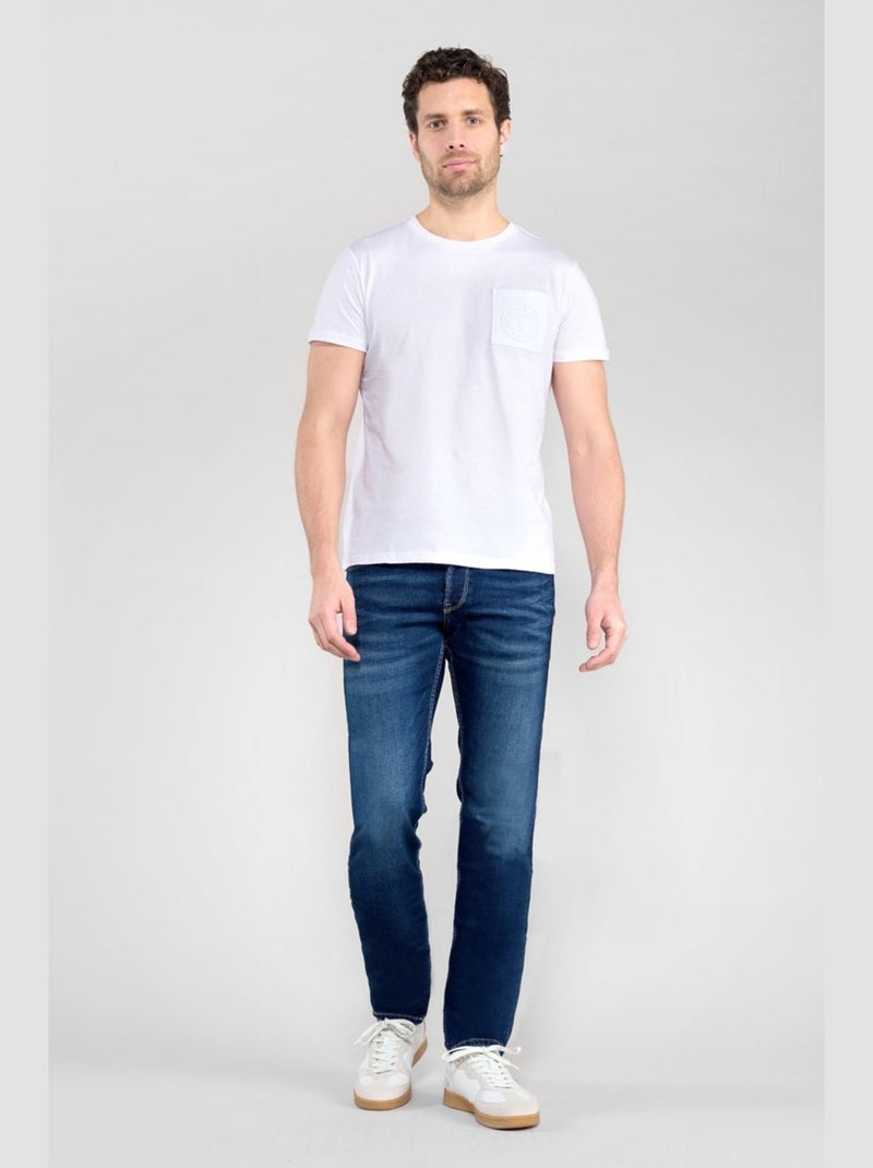 Jeans 700/11 stretch ajusté 'Le Temps Des Cerises' Bleu - Kiabi