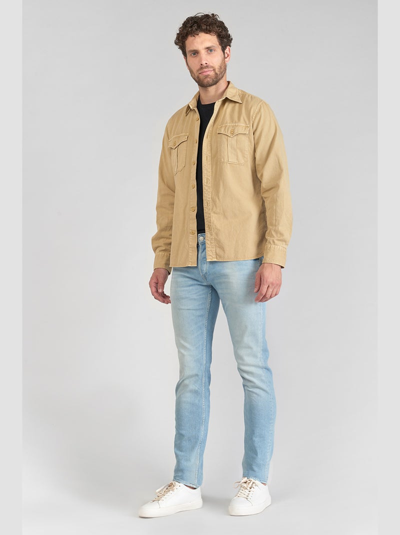 Jeans 700/11 stretch ajusté 'Le Temps Des Cerises' Bleu - Kiabi