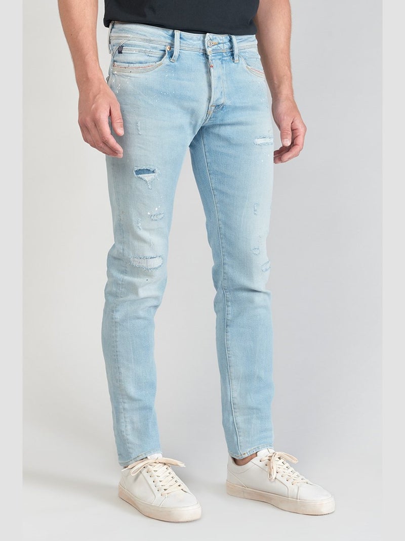 Jeans 700/11 stretch ajusté 'Le Temps Des Cerises' Bleu - Kiabi