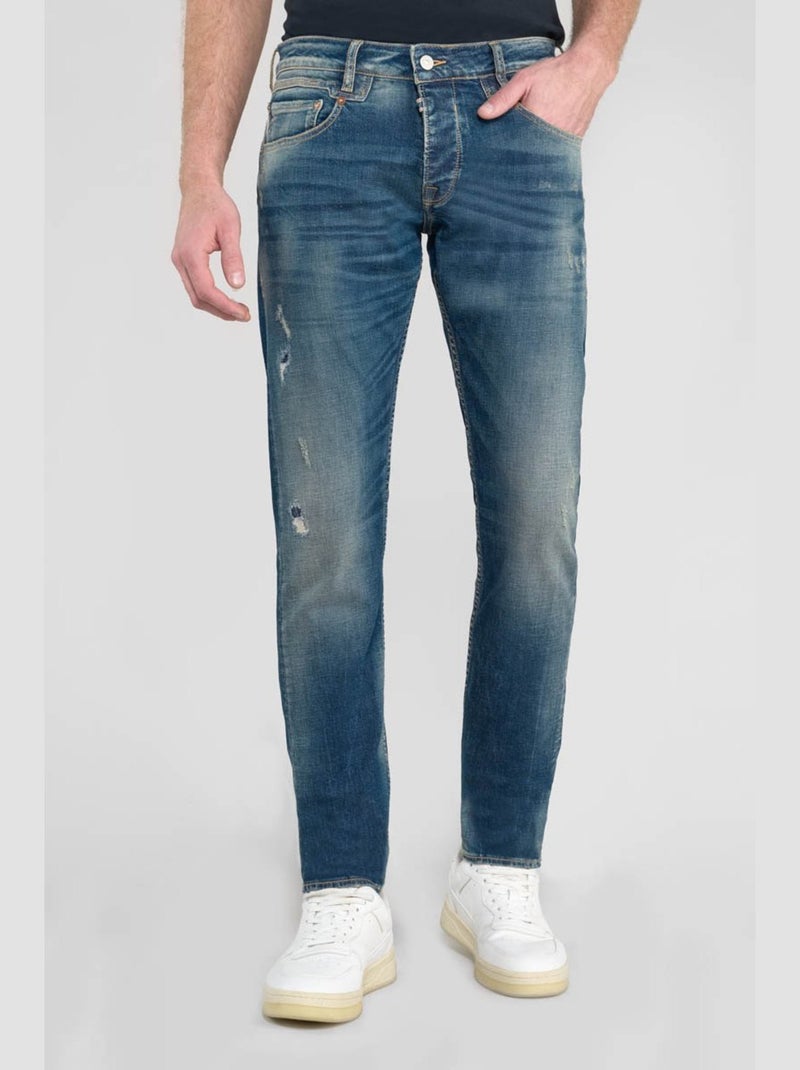 Jeans 700/11 stretch ajusté 'Le Temps Des Cerises' Bleu - Kiabi