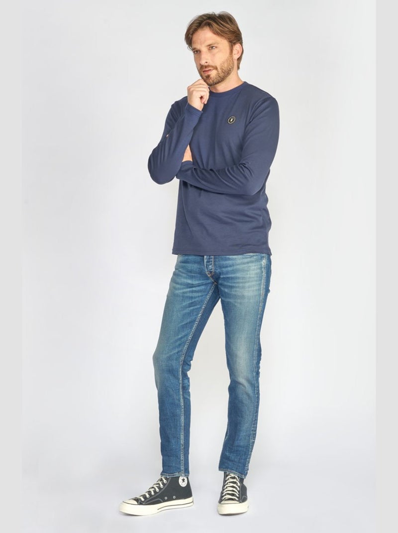 Jeans 700/11 stretch ajusté 'Le Temps Des Cerises' Bleu - Kiabi