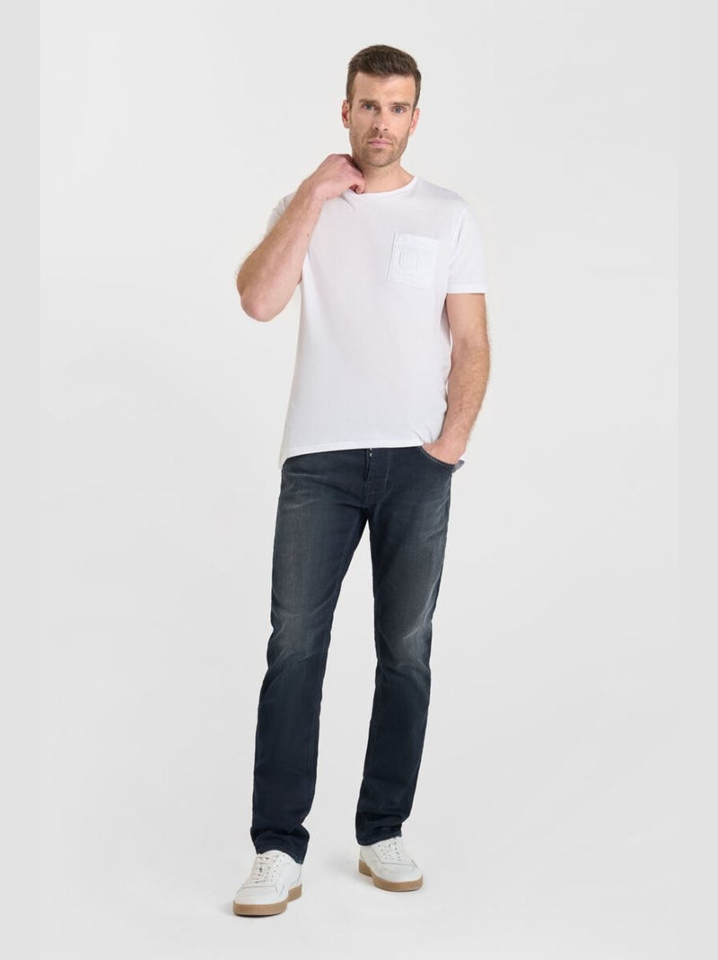 Jeans 700/11 stretch ajusté 'Le Temps Des Cerises' Bleu - Kiabi