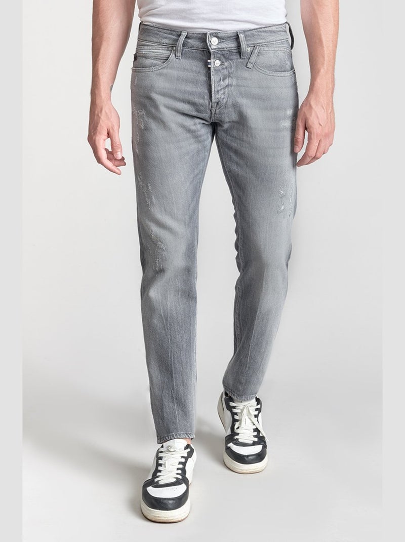 Jeans 700/11 stretch ajusté 'Le Temps Des Cerises' Gris - Kiabi
