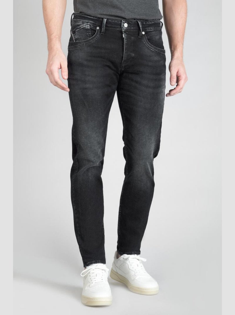 Jeans 700/11 stretch ajusté 'Le Temps Des Cerises' Noir - Kiabi