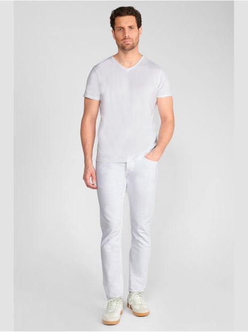 Jeans 700/11 stretch slim 'le temps des cerises' - Kiabi Jeans 700/11 stretch slim 'le temps des cerises' - Kiabi