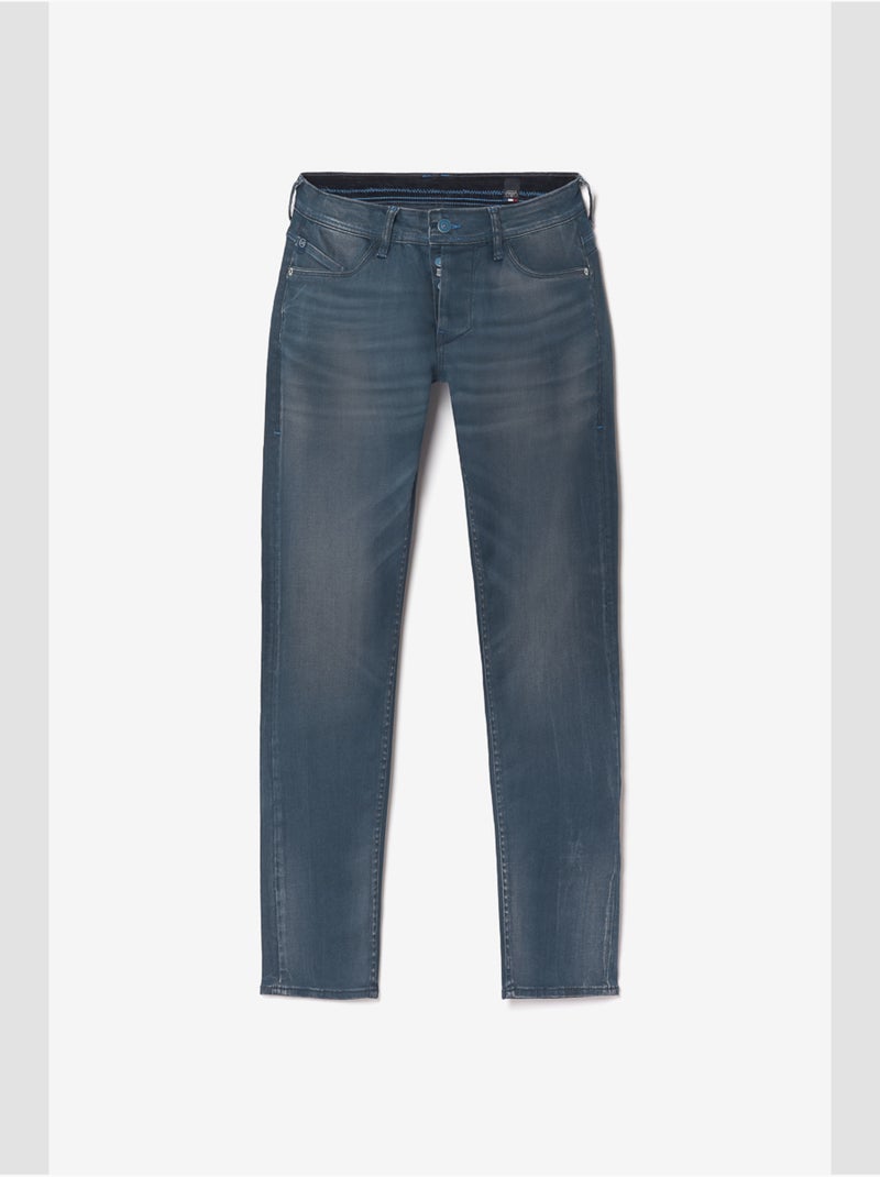 Jeans 700/11 stretch slim 'le temps des cerises' Bleu - Kiabi