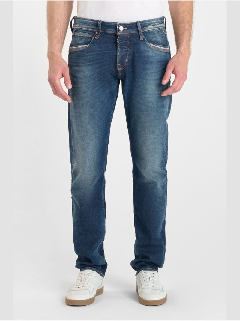 Jeans 700/11 stretch slim 'Le Temps Des Cerises' Bleu - Kiabi