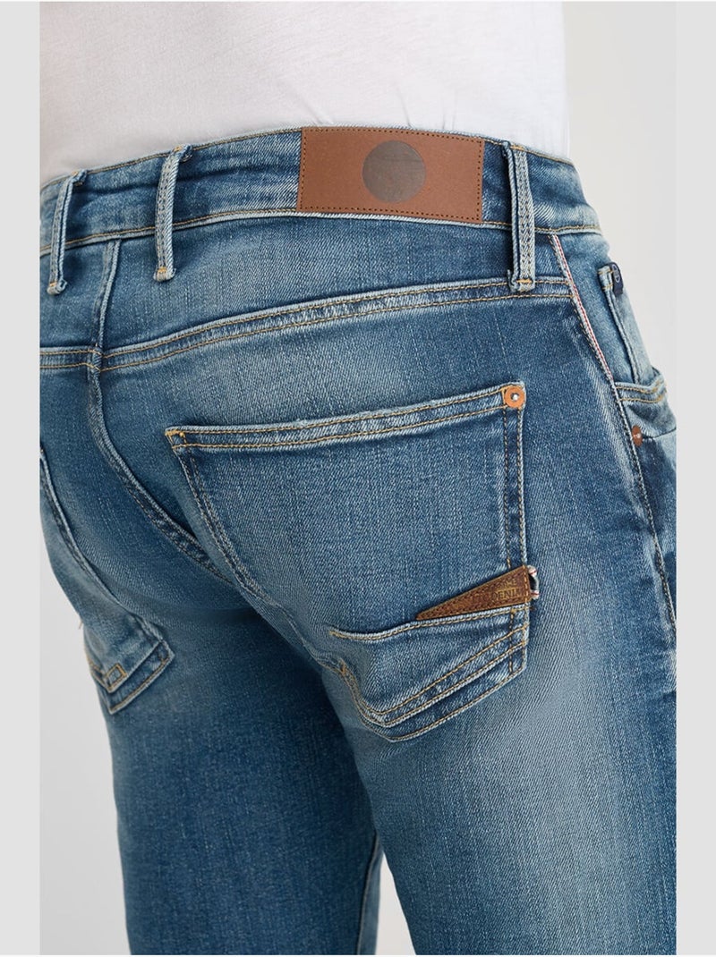Jeans 700/11 stretch slim 'Le Temps Des Cerises' Bleu - Kiabi