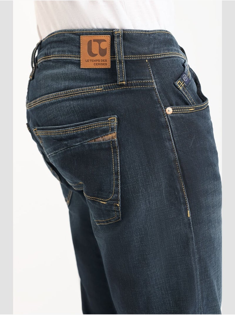 Jeans 700/11 stretch slim 'Le Temps Des Cerises' Bleu - Kiabi