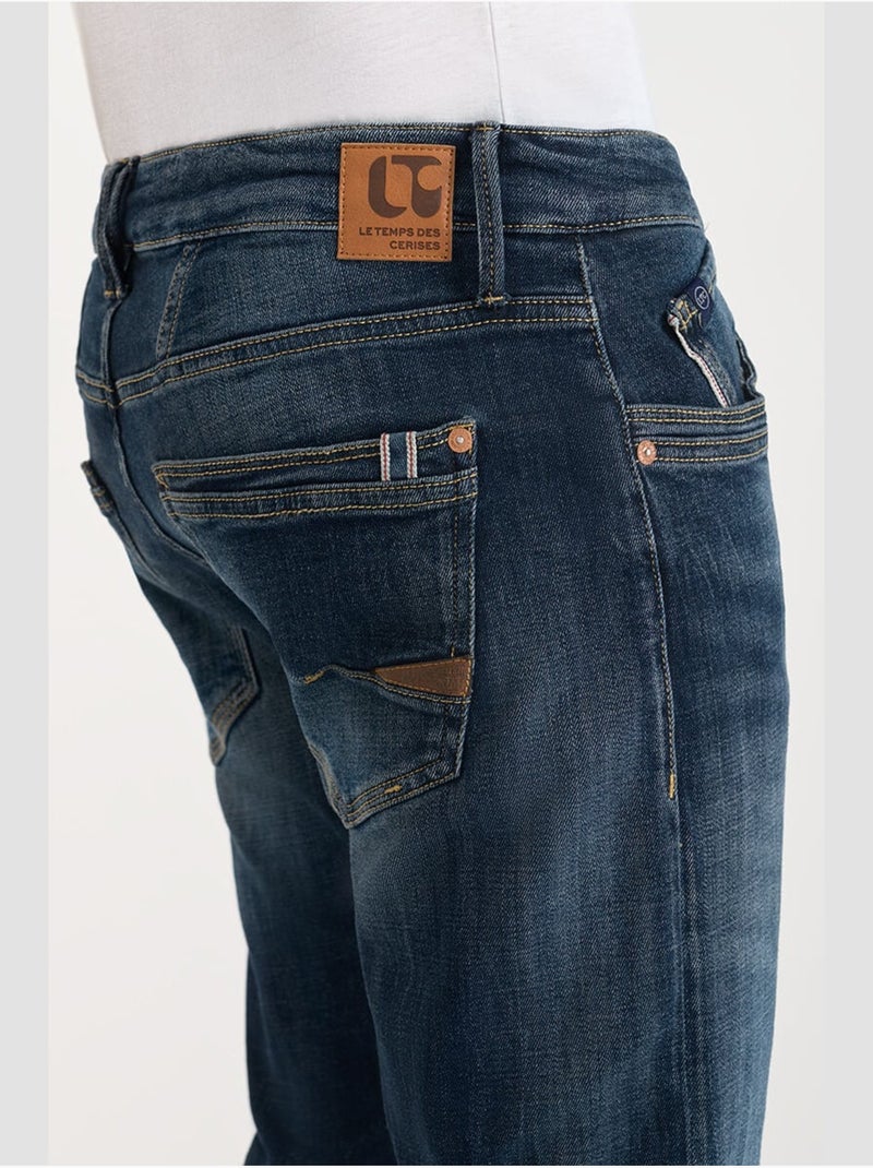 Jeans 700/11 stretch slim 'Le Temps Des Cerises' Bleu - Kiabi