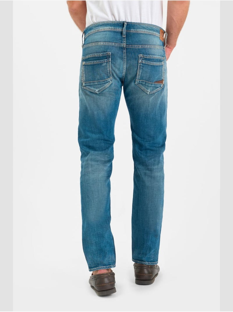 Jeans 700/11 stretch slim 'Le Temps Des Cerises' Bleu - Kiabi