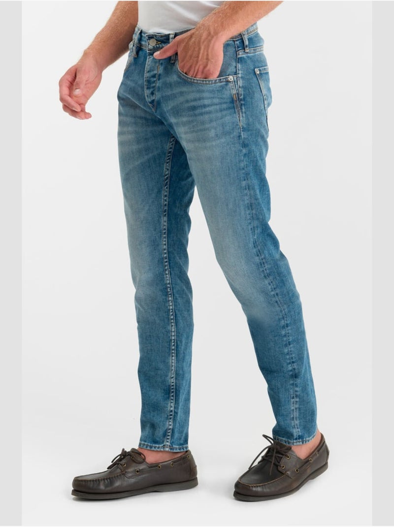 Jeans 700/11 stretch slim 'Le Temps Des Cerises' Bleu - Kiabi