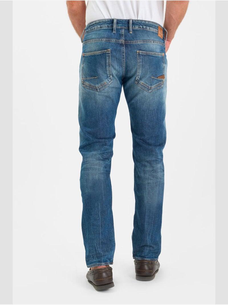 Jeans 700/11 stretch slim 'Le Temps Des Cerises' Bleu - Kiabi