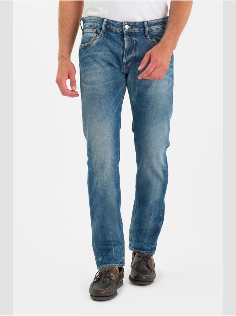 Jeans 700/11 stretch slim 'Le Temps Des Cerises' Bleu - Kiabi