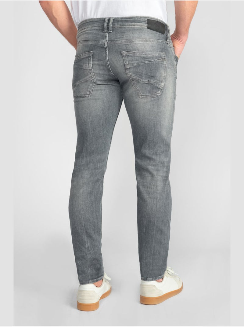 Jeans 700/11 stretch slim 'Le Temps Des Cerises' Gris - Kiabi