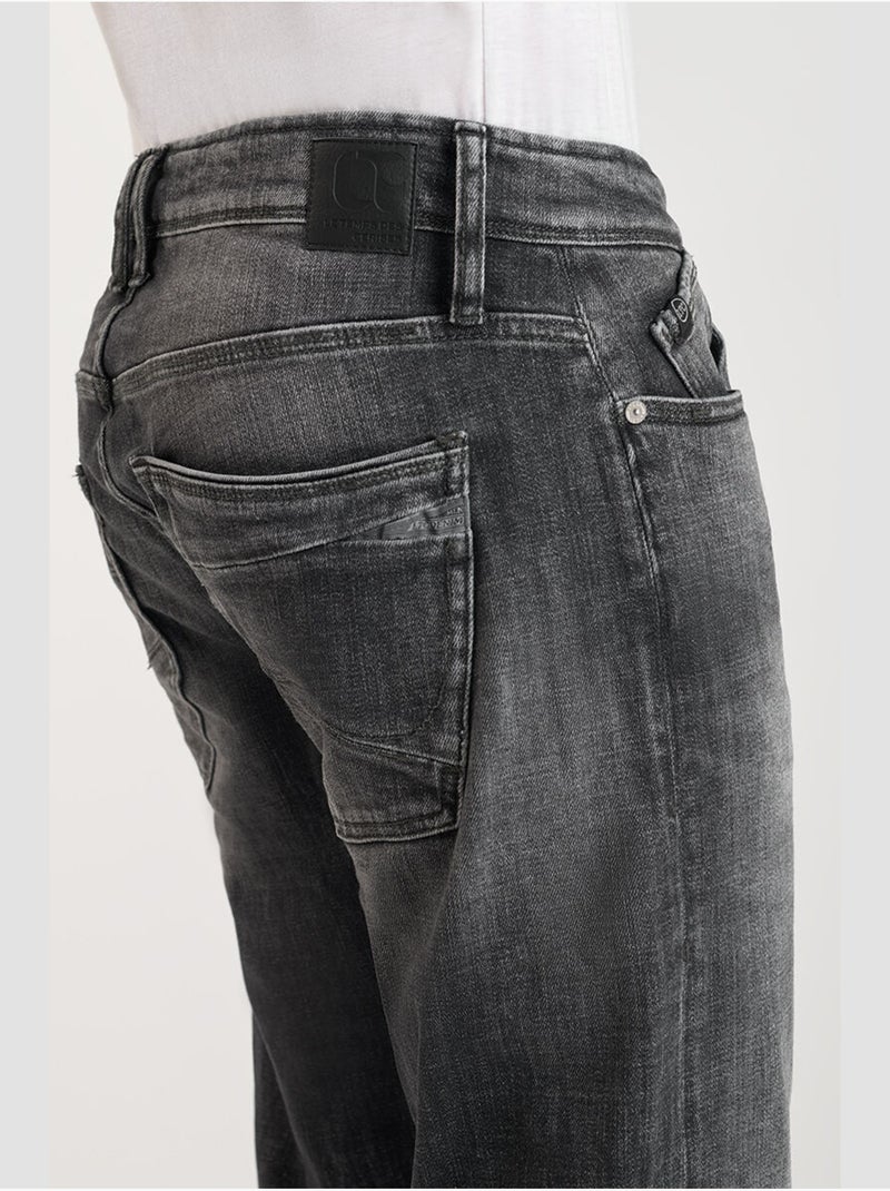 Jeans 700/11 stretch slim 'Le Temps Des Cerises' Gris - Kiabi