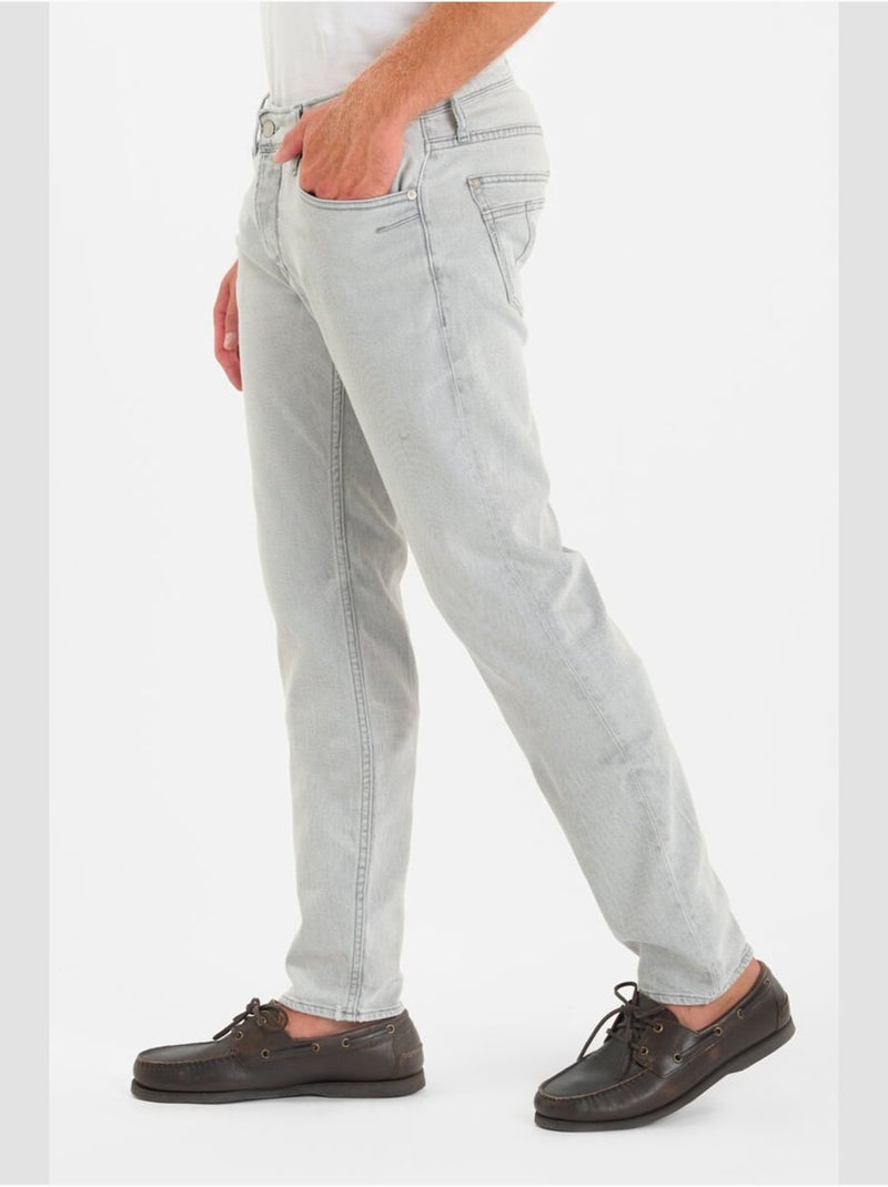 Jeans 700/11 stretch slim 'Le Temps Des Cerises' Gris - Kiabi