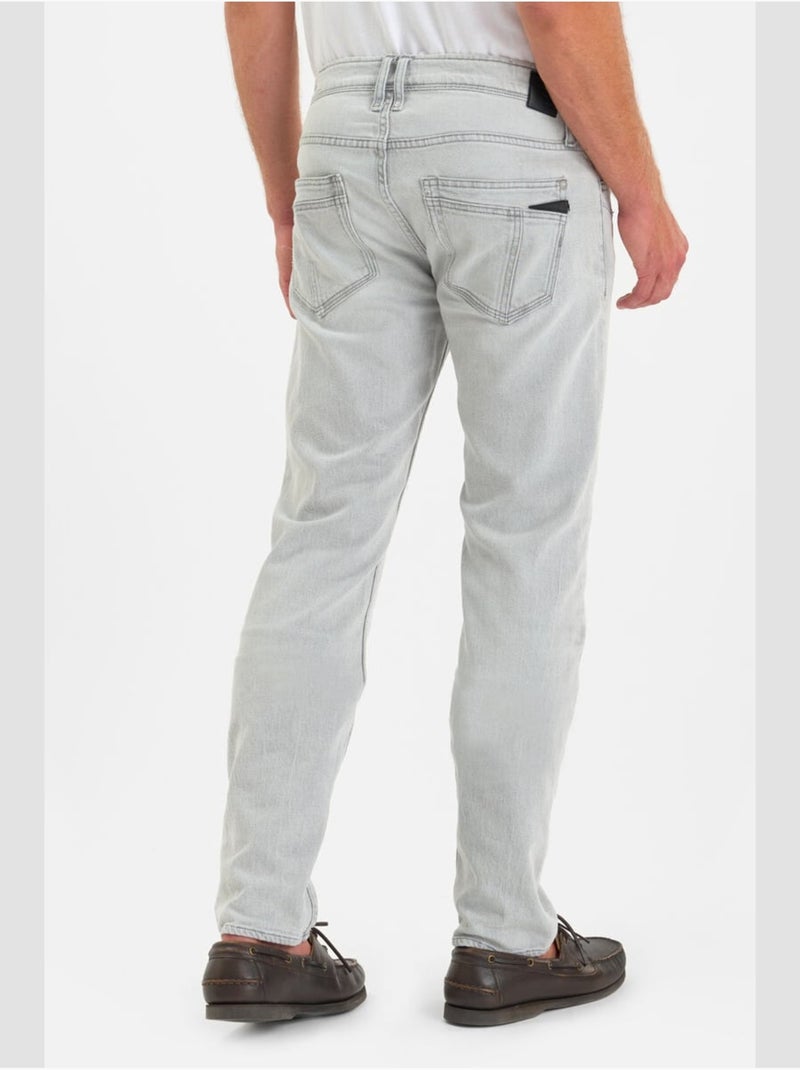 Jeans 700/11 stretch slim 'Le Temps Des Cerises' Gris - Kiabi