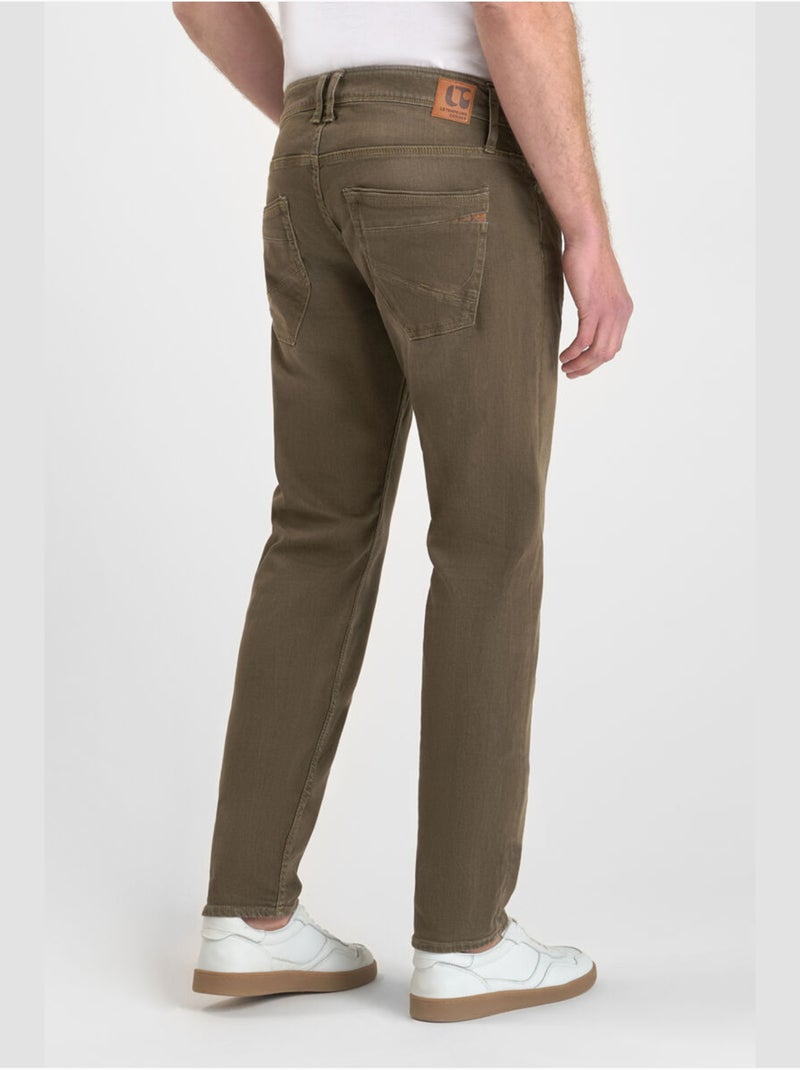 Jeans 700/11 stretch slim 'Le Temps Des Cerises' Kaki - Kiabi