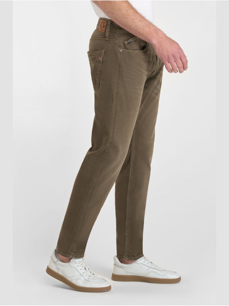 Jeans 700/11 stretch slim 'Le Temps Des Cerises' Kaki - Kiabi