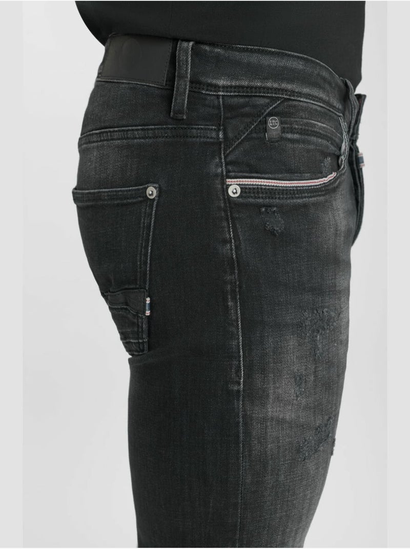 Jeans 700/11 stretch slim 'le temps des cerises' Noir - Kiabi