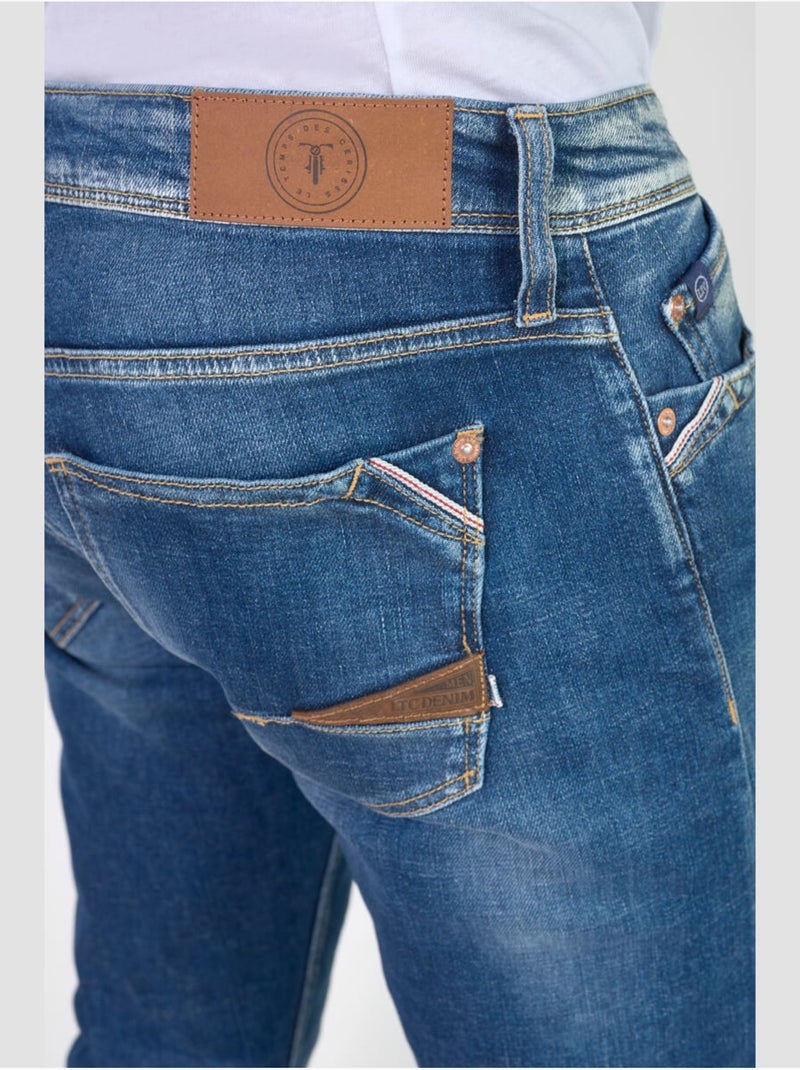 Jeans 800/12 droite 'Le Temps Des Cerises' Bleu - Kiabi