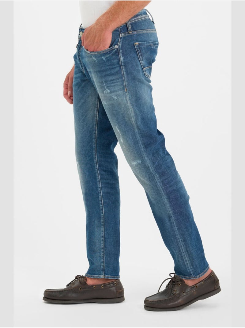 Jeans 800/12 droite 'Le Temps Des Cerises' Bleu - Kiabi