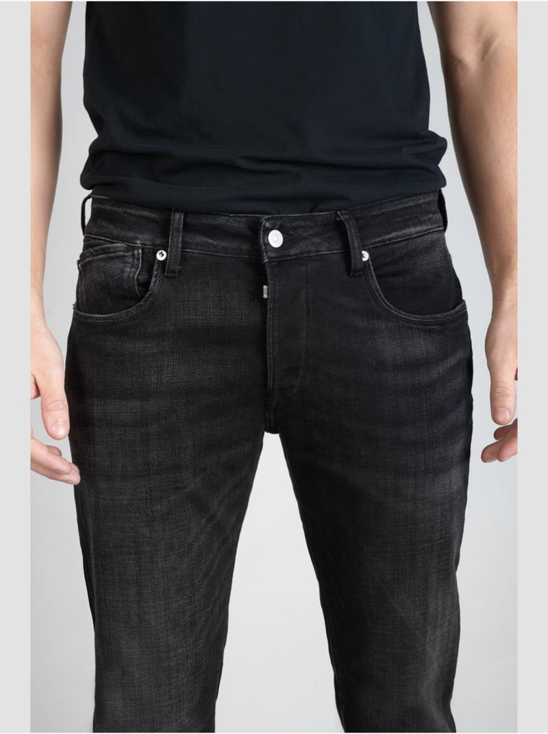 Jeans 800/12 droite 'Le Temps Des Cerises' Noir - Kiabi