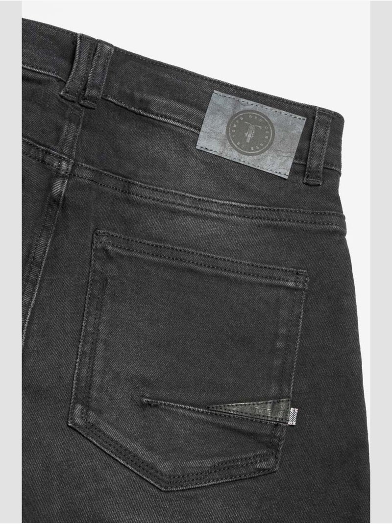 Jeans 800/16 regular droite 'le temps des cerises' Noir - Kiabi