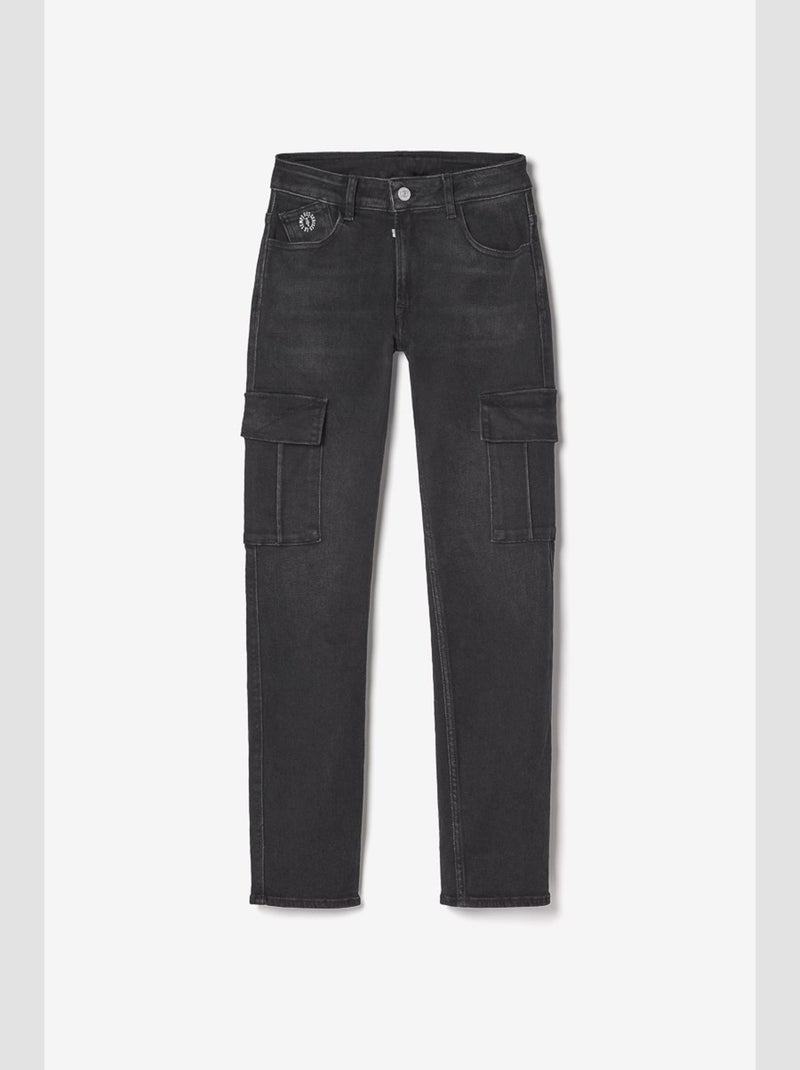 Jeans 800/16 regular regular droit 'Le Temps Des Cerises' Noir - Kiabi