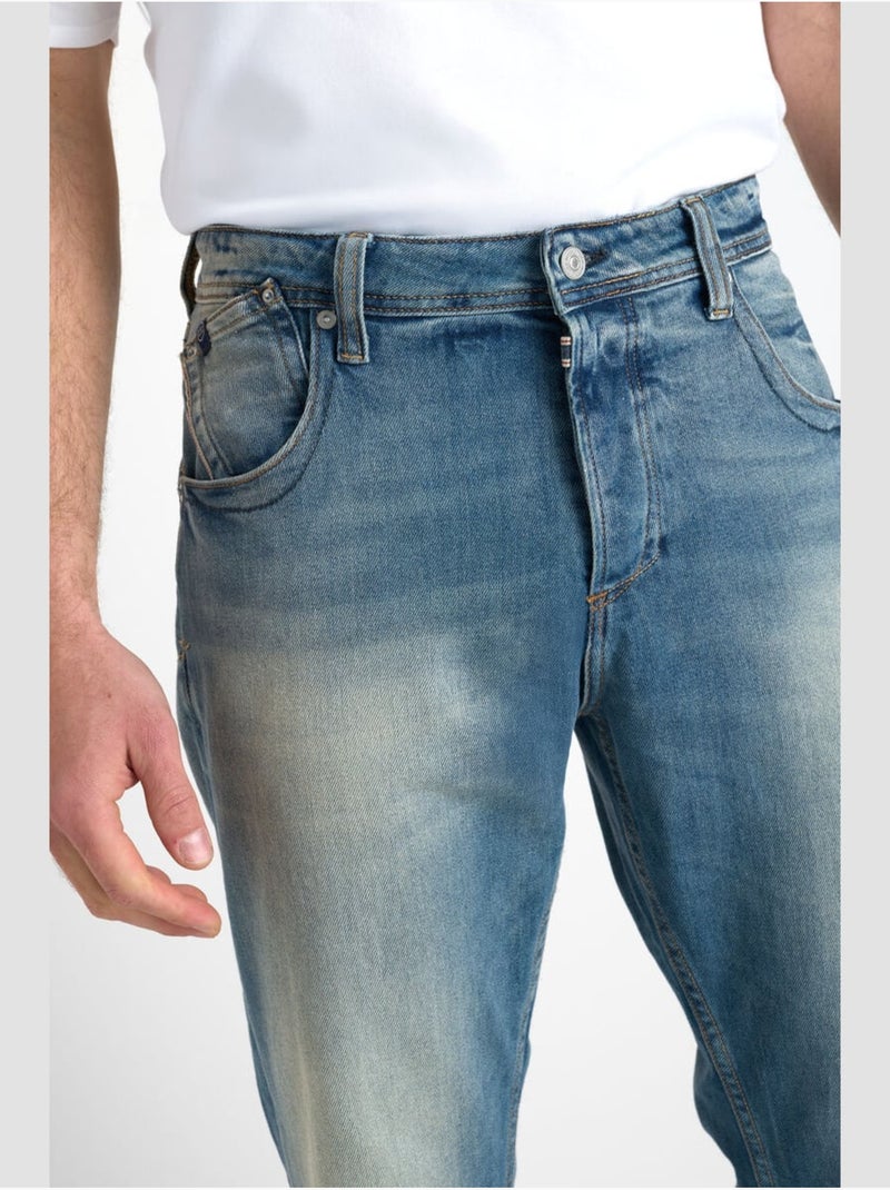Jeans 800/60 loose loose large 'le temps des cerises' Bleu - Kiabi