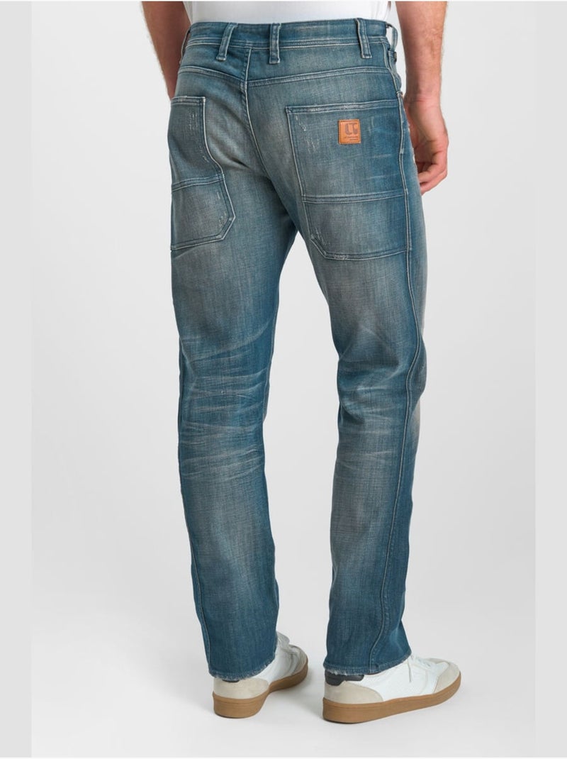 Jeans 800/60 loose loose large 'Le Temps Des Cerises' Bleu - Kiabi