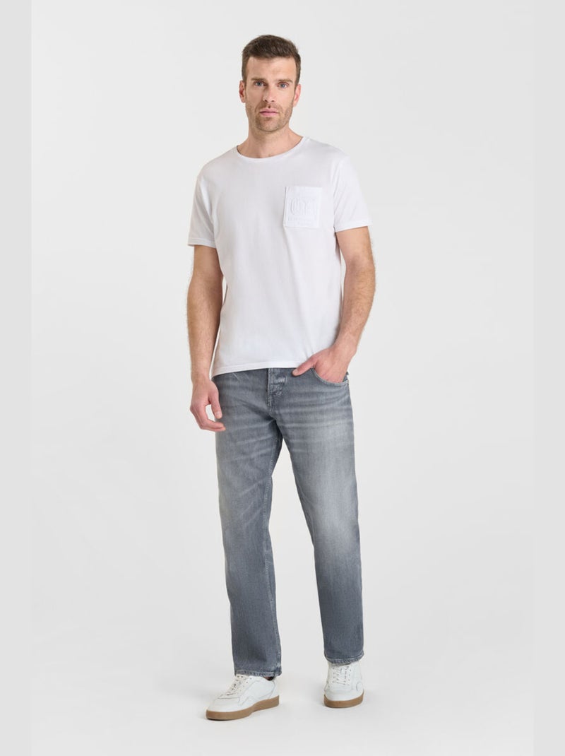 Jeans 800/60 loose loose large 'Le Temps Des Cerises' Gris - Kiabi