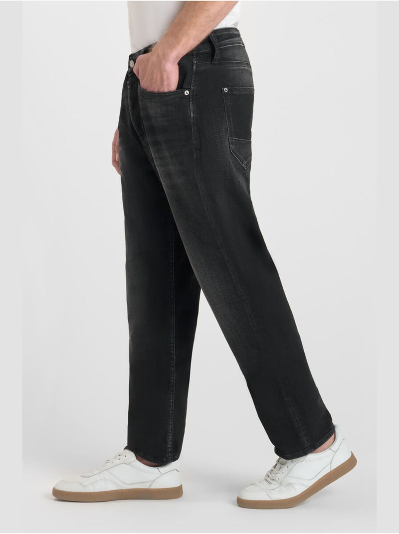 Jeans 800/60 loose loose large 'Le Temps Des Cerises' Noir - Kiabi
