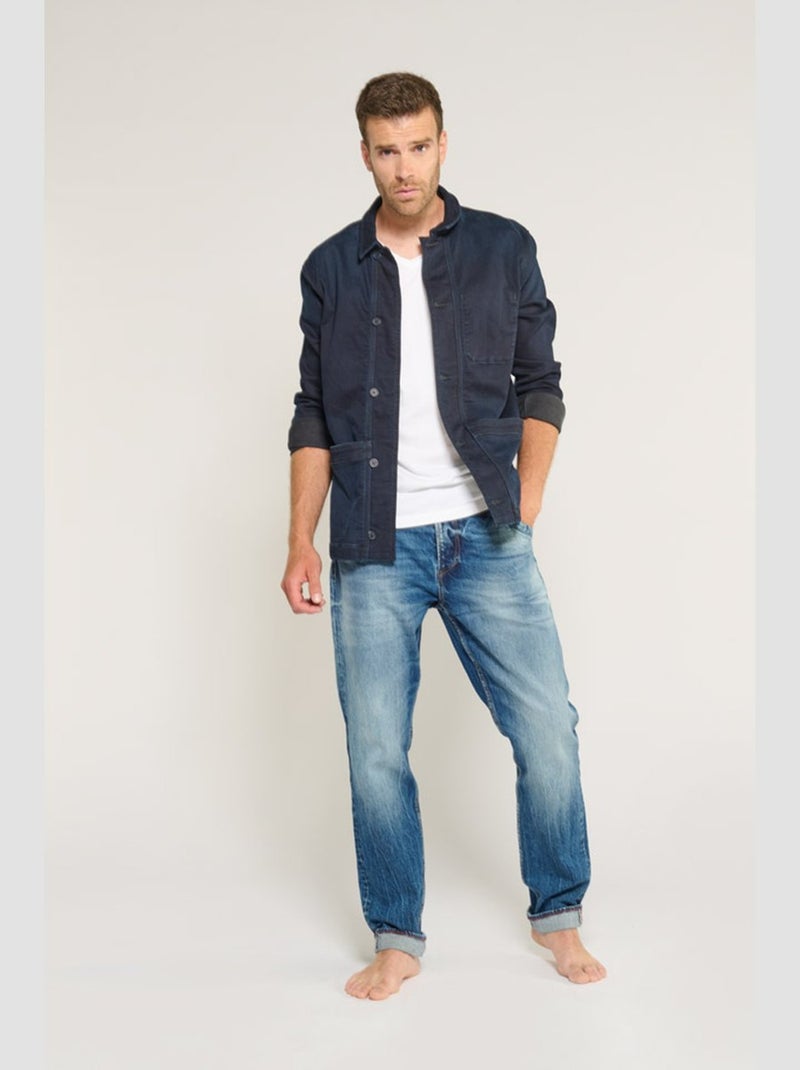 Jeans 800/60 loose regular droit 'Le Temps Des Cerises' Bleu - Kiabi