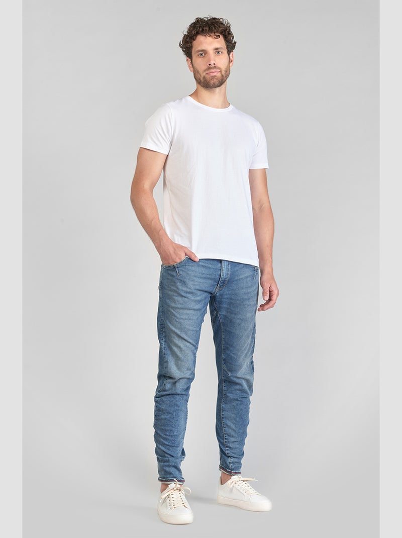 Jeans 900/03 tapered arqué 'Le Temps Des Cerises' Bleu - Kiabi
