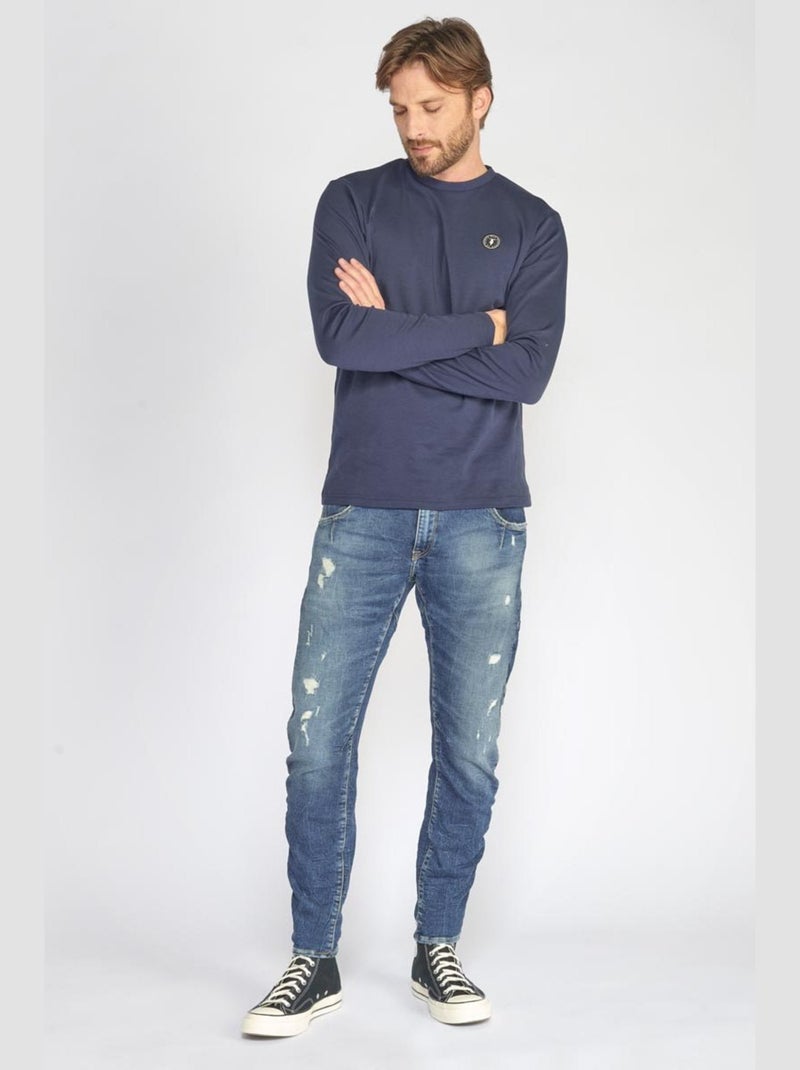 Jeans 903 tapered 'Le Temps Des Cerises' Bleu - Kiabi