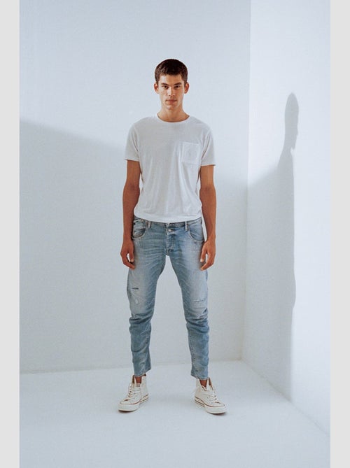 Jeans 903 tapered 'Le Temps Des Cerises' - Kiabi