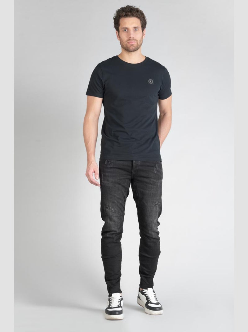 Jeans 903 tapered 'Le Temps Des Cerises' Noir - Kiabi