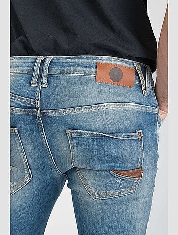 Jeans 916 tapered 7/8ème 'Le Temps Des Cerises'